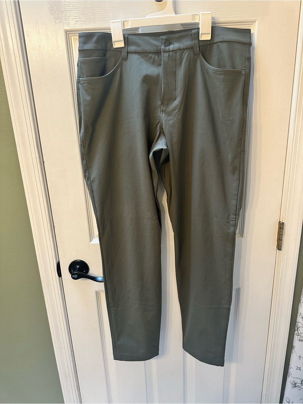 lululemon athletica Olive-Toned Chino Pants